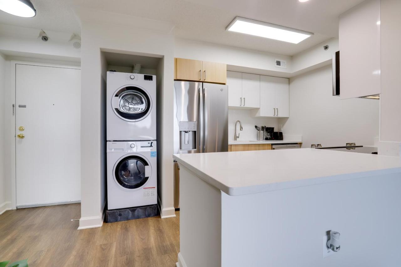 Modern & Charming Apt With Rooftop @Pentagon City Arlington Exterior foto