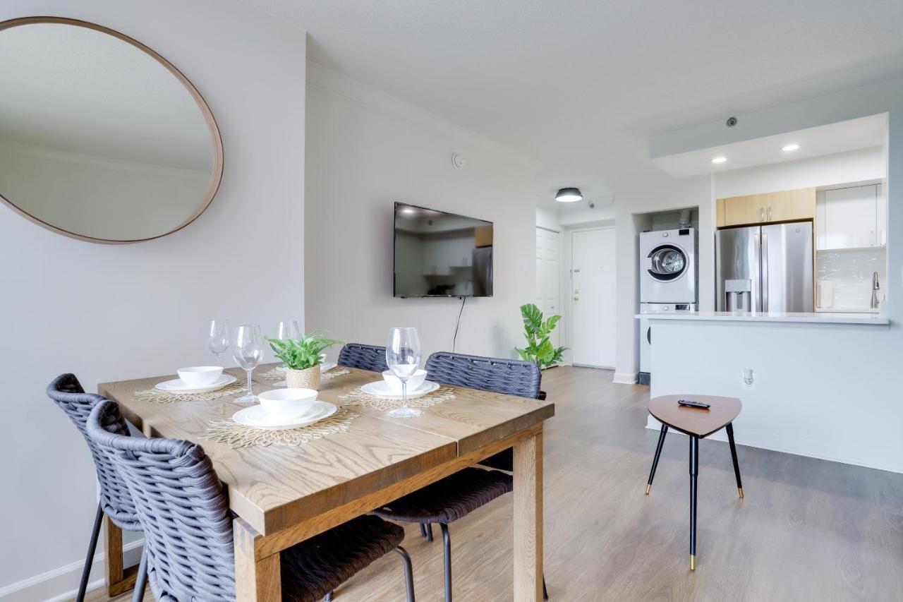 Modern & Charming Apt With Rooftop @Pentagon City Arlington Exterior foto